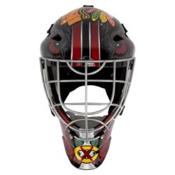 Franklin GFM 1500 Chicago Blackhawks Goalie Face Mask -Hockey Specialty Store 025725426454 inset3