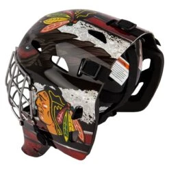 Franklin GFM 1500 Chicago Blackhawks Goalie Face Mask -Hockey Specialty Store 025725426454 inset4