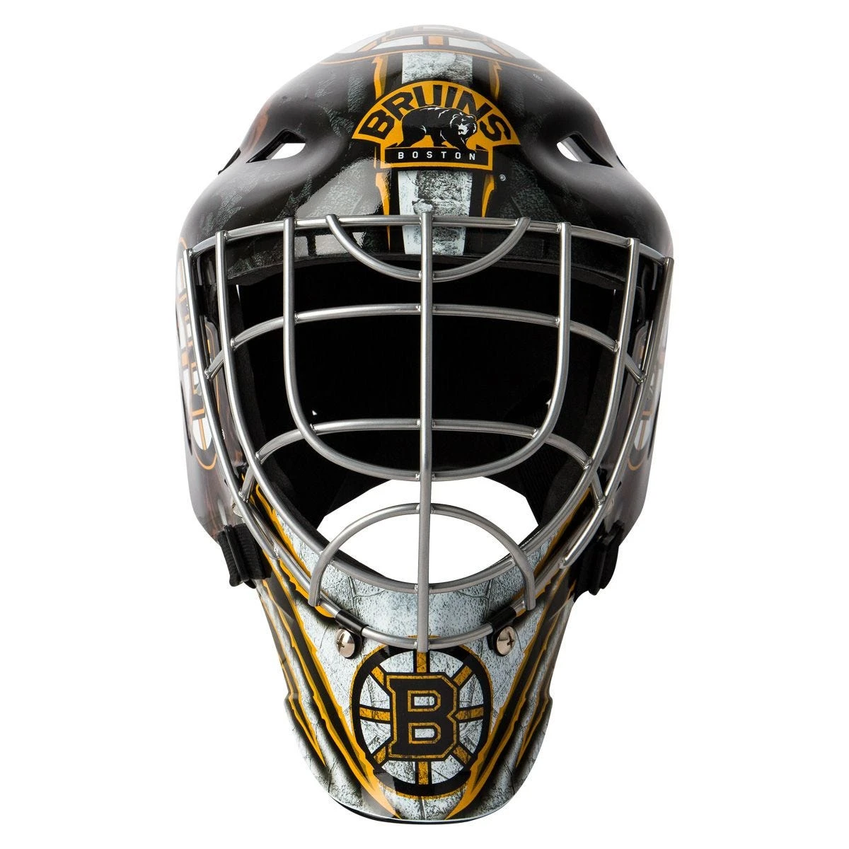 Franklin GFM 1500 Boston Bruins Goalie Face Mask 5 Franklin GFM 1500 Boston Bruins Goalie Face Mask - Image 3