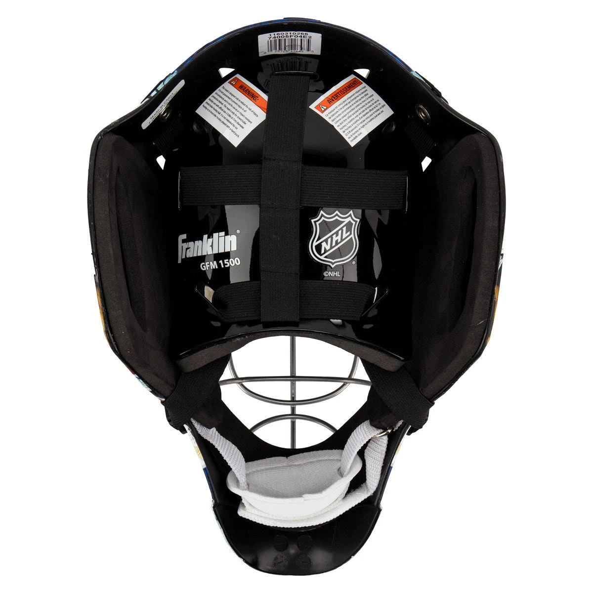 Franklin GFM 1500 Montreal Canadiens Goalie Face Mask 7 Franklin GFM 1500 Montreal Canadiens Goalie Face Mask - Image 5