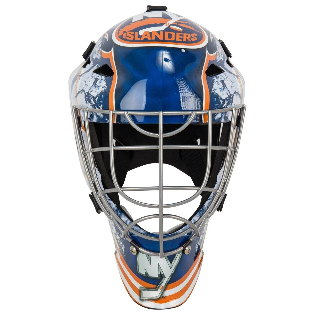 Franklin GFM 1500 New York Islanders Face Mask 4 Franklin GFM 1500 New York Islanders Face Mask - Image 2