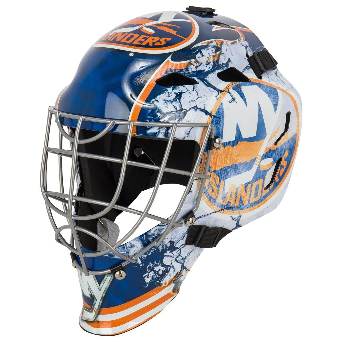 Franklin GFM 1500 New York Islanders Face Mask 3 Franklin GFM 1500 New York Islanders Face Mask