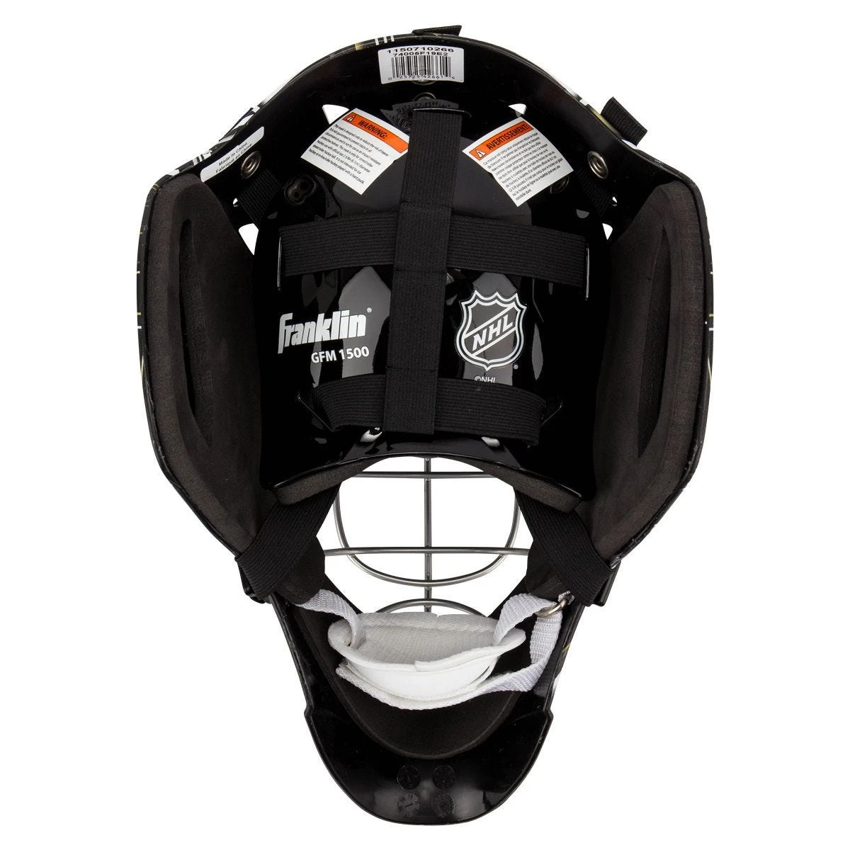 Franklin GFM 1500 Pittsburgh Penguins Goalie Face Mask 7 Franklin GFM 1500 Pittsburgh Penguins Goalie Face Mask - Image 5