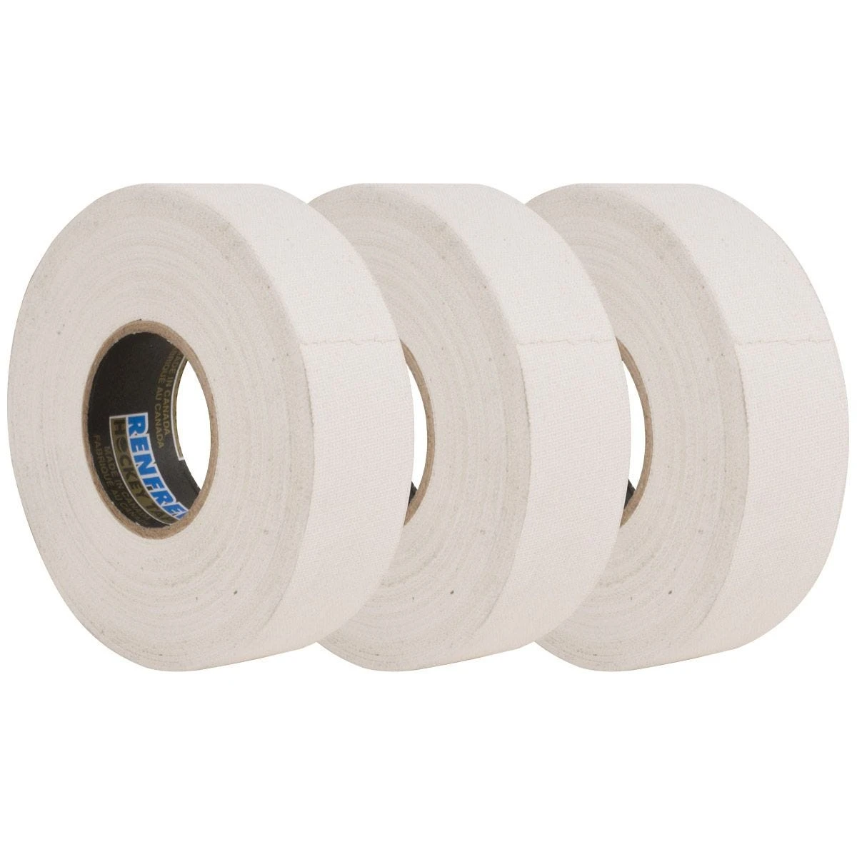Renfrew White Cloth Hockey Tape - 3 Pack 3 Renfrew White Cloth Hockey Tape - 3 Pack