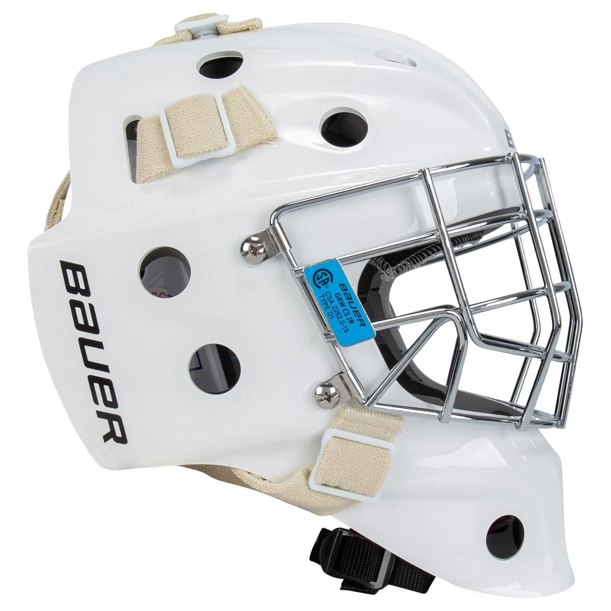 Bauer 930 Youth Certified Straight Bar Goalie Mask 4 Bauer 930 Youth Certified Straight Bar Goalie Mask - Image 2