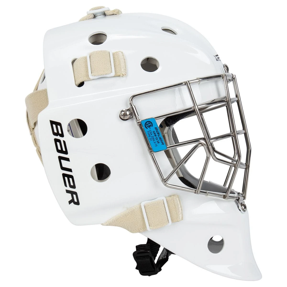 Bauer 940 Senior Certified Straight Bar Goalie Mask 4 Bauer 940 Senior Certified Straight Bar Goalie Mask - Image 2