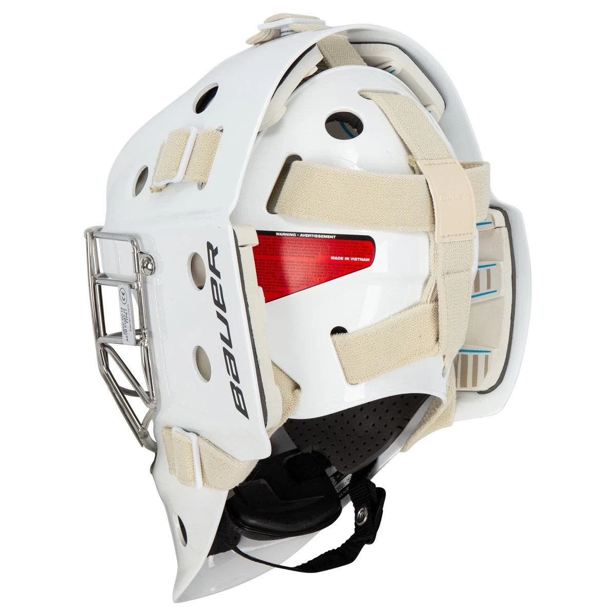 Bauer 940 Senior Certified Straight Bar Goalie Mask 6 Bauer 940 Senior Certified Straight Bar Goalie Mask - Image 4