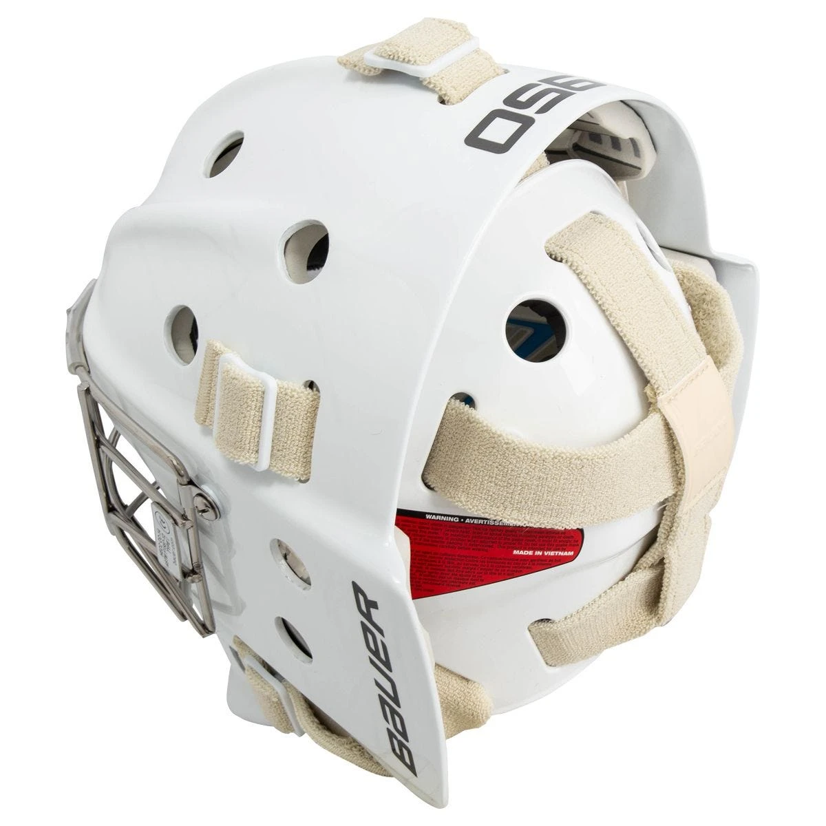 Bauer 950 Senior Certified Straight Bar Goalie Mask 6 Bauer 950 Senior Certified Straight Bar Goalie Mask - Image 4