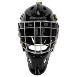 Bauer NME One Senior Certified Straight Bar Goalie Mask -Hockey Specialty Store bauer goalie mask nme one cert straight bar sr inset2