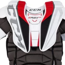 CCM Extreme Flex E5.5 Junior Goalie Chest & Arm Protector -Hockey Specialty Store ccm goalie chest protector extreme flex 5 e 5 5 jr inset2