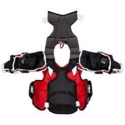 CCM Extreme Flex E5.5 Junior Goalie Chest & Arm Protector -Hockey Specialty Store ccm goalie chest protector extreme flex 5 e 5 5 jr inset5