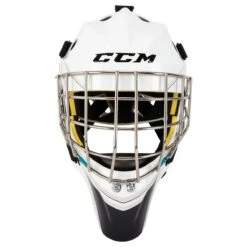 CCM Axis A1.5 Senior Certified Straight Bar Goalie Mask - Team 10 CCM Axis A1.5 Senior Certified Straight Bar Goalie Mask - Team -Hockey Specialty Store ccm goalie mask axis a1 5 cert straight bar sr team inset2