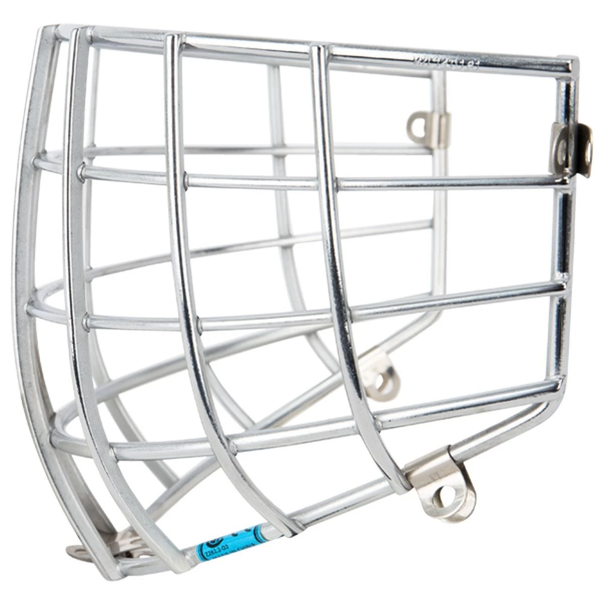 CCM Pro Titanium Certified Straight Bar Cage - Chrome 5 CCM Pro Titanium Certified Straight Bar Cage - Chrome - Image 3