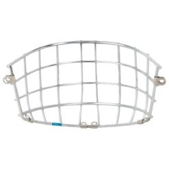 CCM Pro Titanium Certified Straight Bar Cage - Chrome 10 CCM Pro Titanium Certified Straight Bar Cage - Chrome -Hockey Specialty Store ccm goalie replacement cage pro cert straight chrome inset4