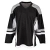 Stadium Adult Hockey Jersey - Black/Gray/White 1 Stadium Adult Hockey Jersey - Black/Gray/White -Hockey Specialty Store firstar hockey jersey stadium blk gry wht