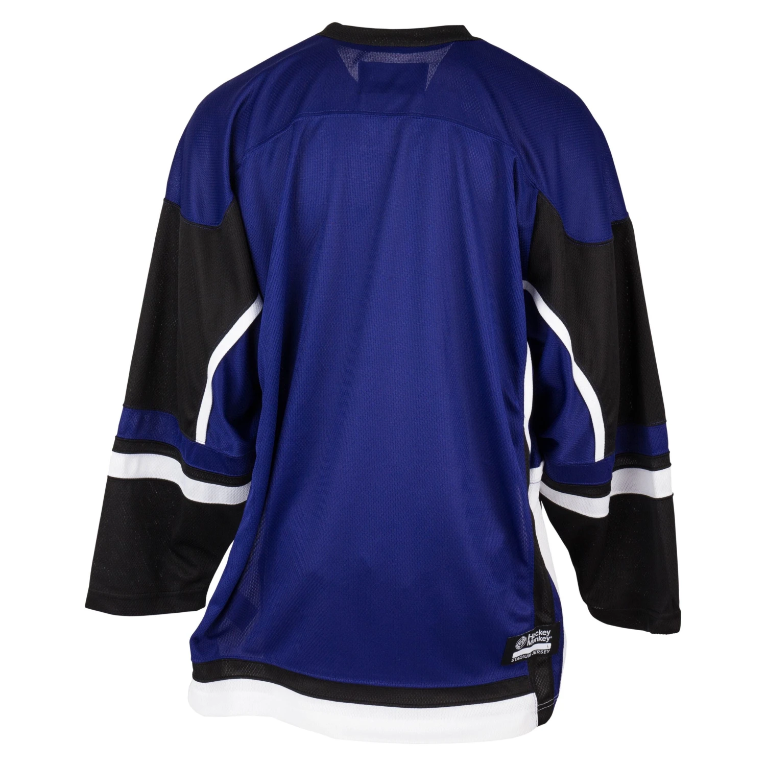 Stadium Adult Hockey Jersey - Purple/Black/White 4 Stadium Adult Hockey Jersey - Purple/Black/White - Image 2