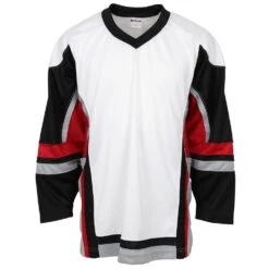 Hockey Specialty Store -Hockey Specialty Store firstar hockey jersey stadium wht blk red jr inset5