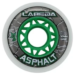Labeda Asphalt Grip 83A Roller Hockey Wheel - White - 4 Pack -Hockey Specialty Store labeda hockey wheel asphalt grip 15 ice 4pk inset3