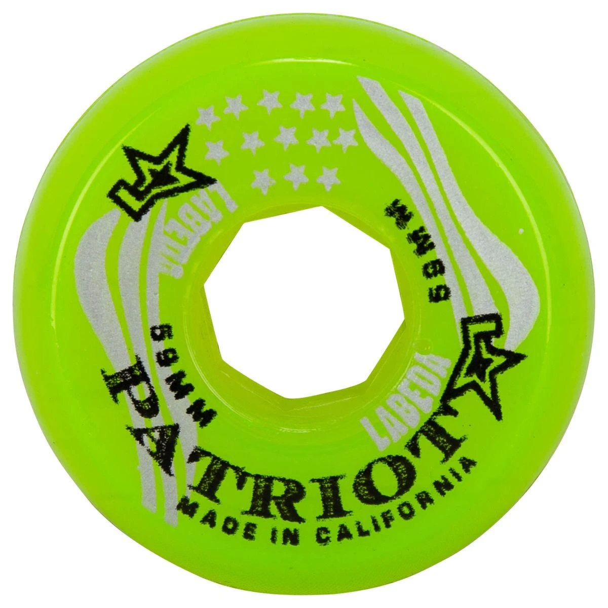 Labeda Patriot 82A Roller Hockey Goalie Wheel - Green 3 Labeda Patriot 82A Roller Hockey Goalie Wheel - Green