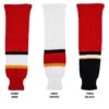 Calgary Flames MonkeySports Knit Hockey Socks -Hockey Specialty Store monkeysports hockey sock knit cal