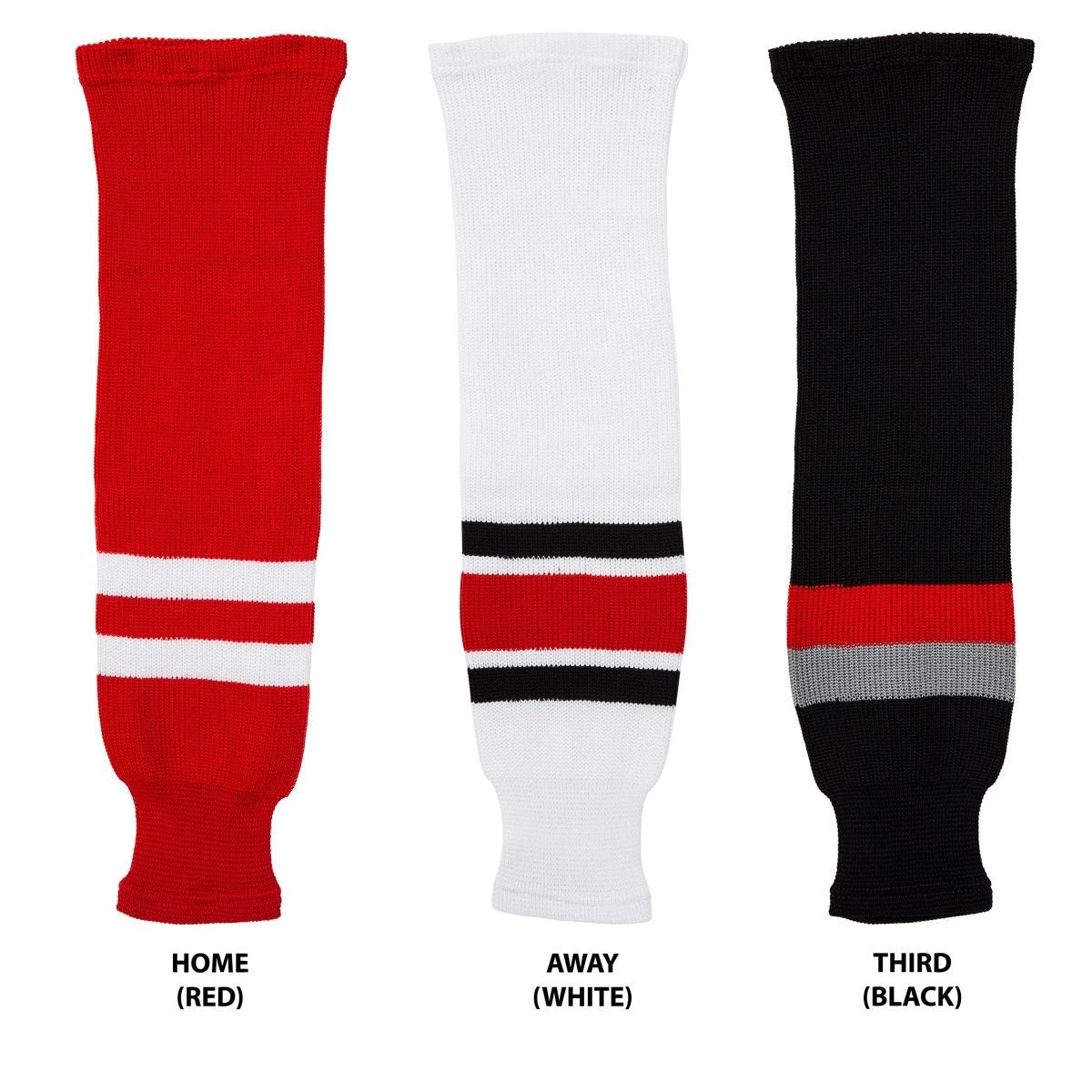 Carolina Hurricanes MonkeySports Knit Hockey Socks 3 Carolina Hurricanes MonkeySports Knit Hockey Socks