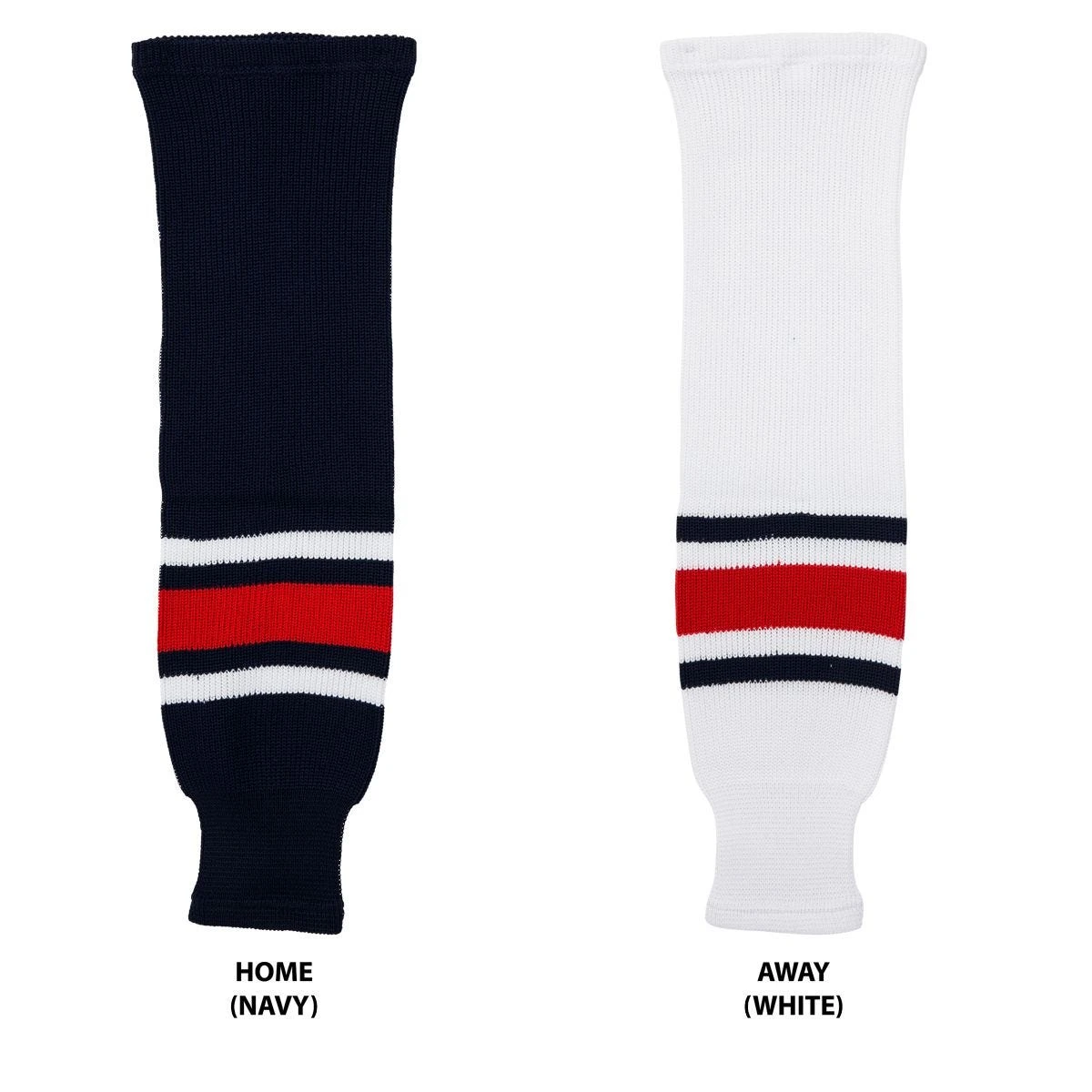 Columbus Blue Jackets MonkeySports Knit Hockey Socks 3 Columbus Blue Jackets MonkeySports Knit Hockey Socks
