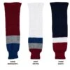 Colorado Avalanche MonkeySports Knit Hockey Socks -Hockey Specialty Store monkeysports hockey sock knit col
