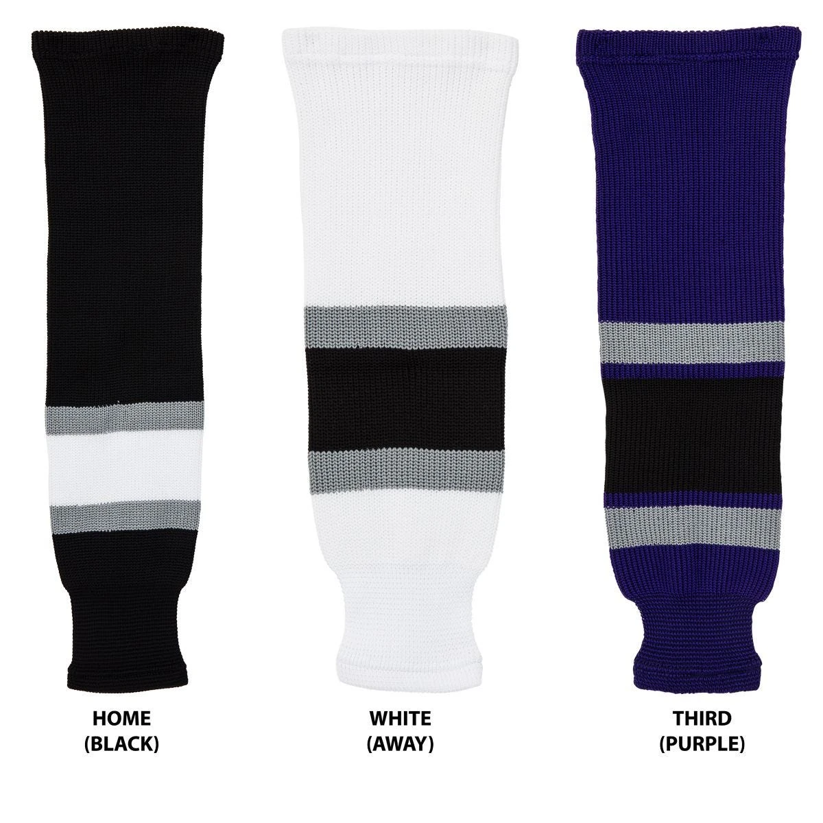 Los Angeles Kings MonkeySports Knit Hockey Socks 3 Los Angeles Kings MonkeySports Knit Hockey Socks