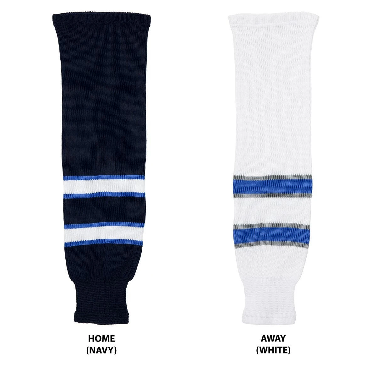 Winnipeg Jets MonkeySports Knit Hockey Socks 3 Winnipeg Jets MonkeySports Knit Hockey Socks