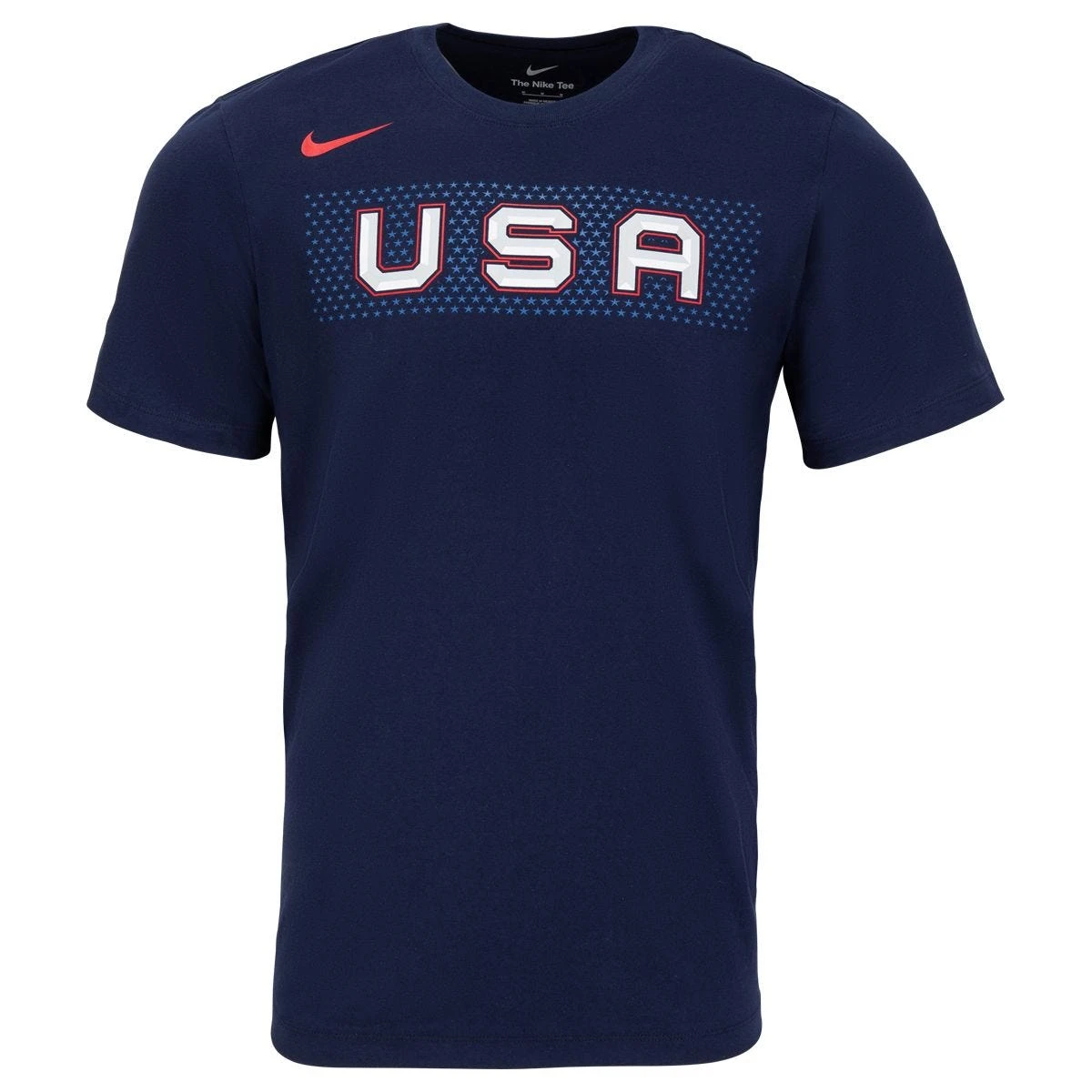 Nike USA Hockey Olympic Core Cotton Senior Short Sleeve Tee Shirt 3 Nike USA Hockey Olympic Core Cotton Senior Short Sleeve Tee Shirt