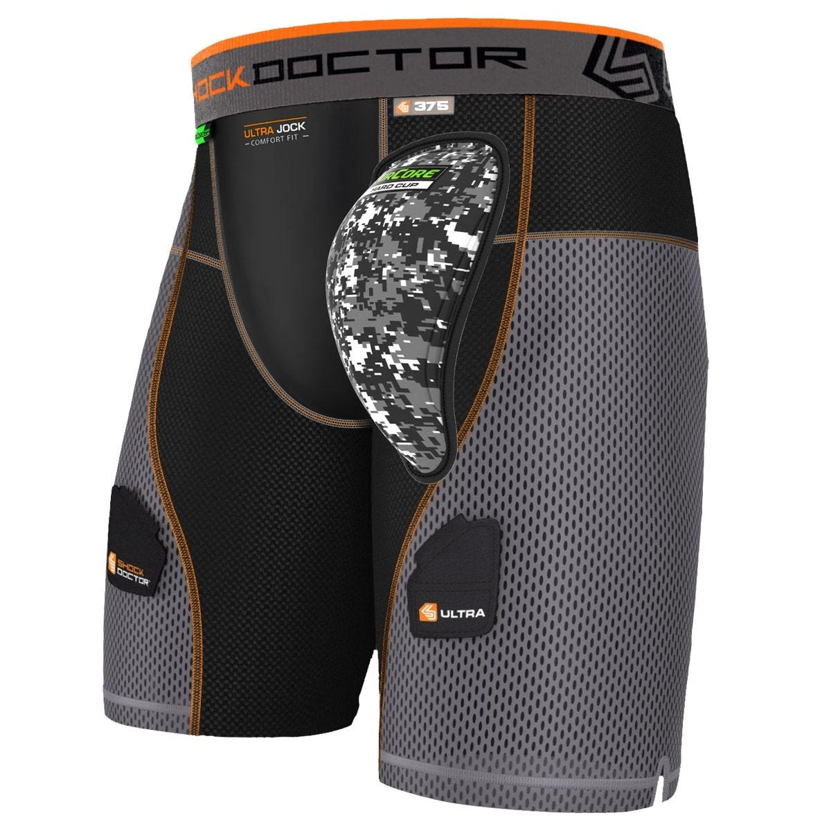 Shock Doctor 375 Senior Ultra PowerStride Hockey Short W/Aircore Hard Cup 4 Shock Doctor 375 Senior Ultra PowerStride Hockey Short W/Aircore Hard Cup - Image 2