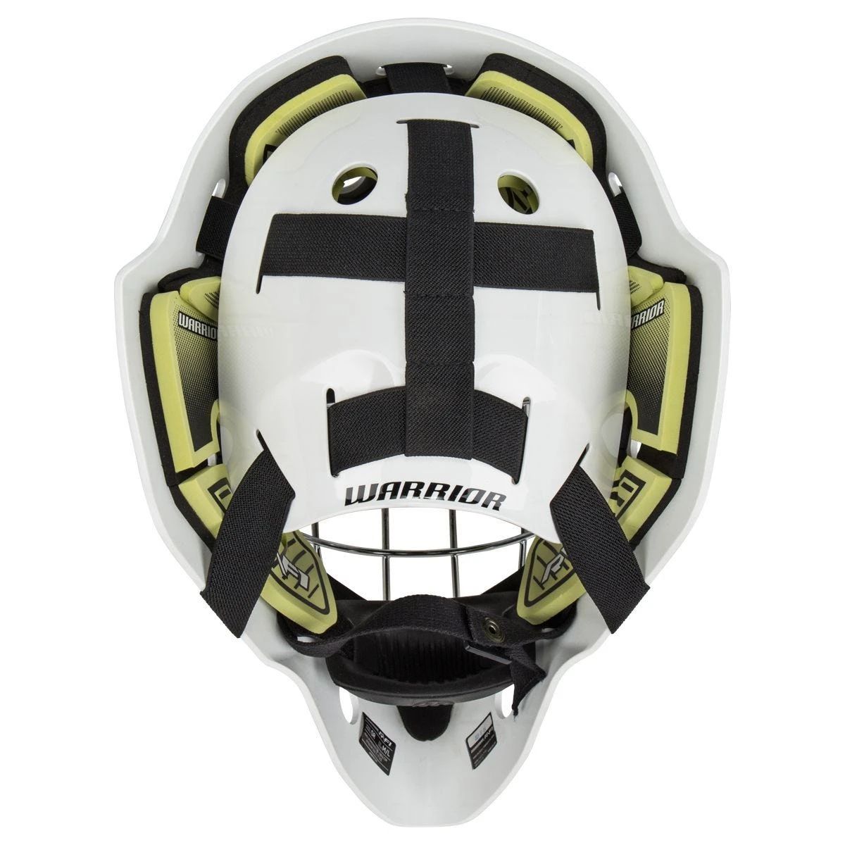 Warrior Ritual R/F1 Senior Certified Straight Bar Goalie Mask 7 Warrior Ritual R/F1 Senior Certified Straight Bar Goalie Mask - Image 5