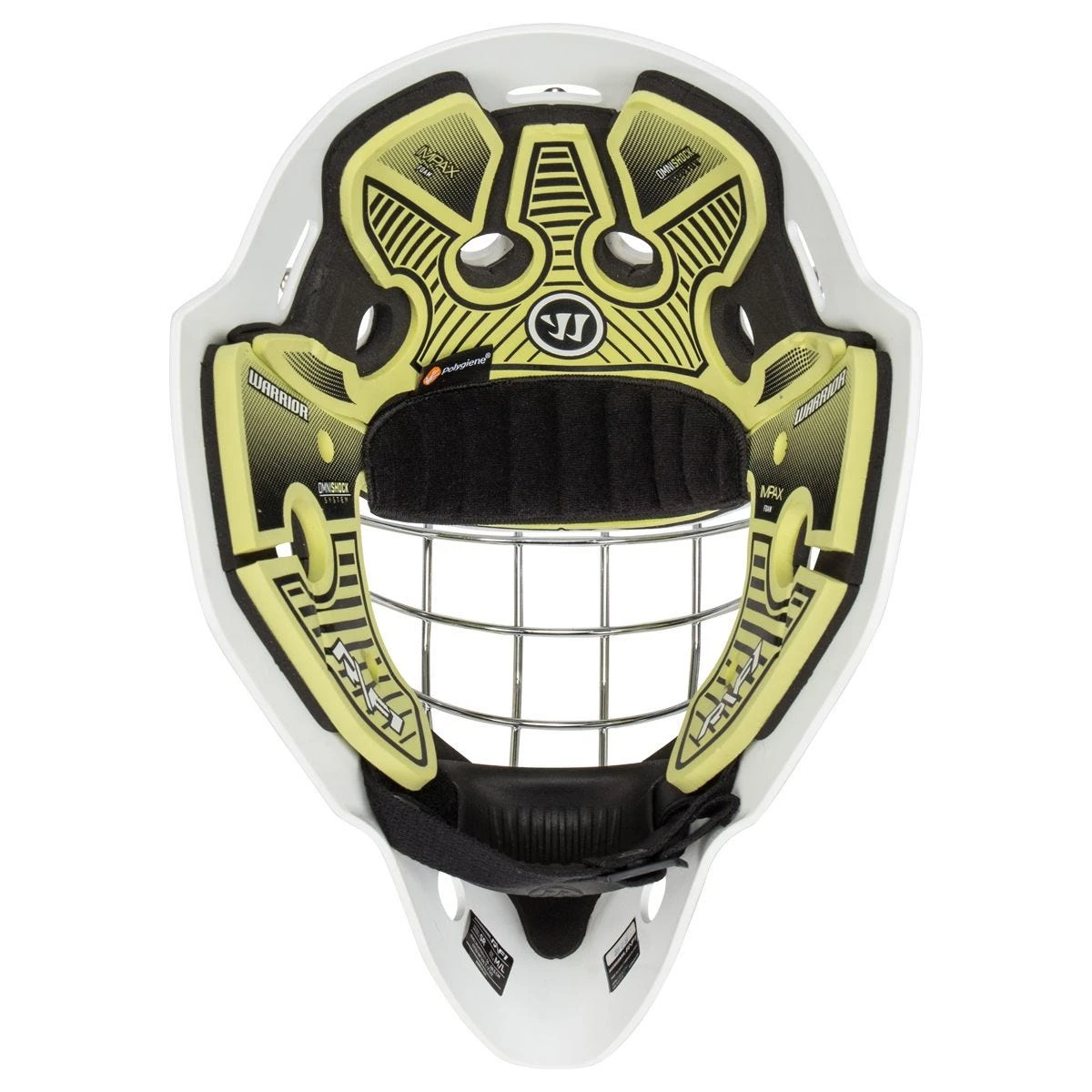 Warrior Ritual R/F1 Senior Certified Straight Bar Goalie Mask 8 Warrior Ritual R/F1 Senior Certified Straight Bar Goalie Mask - Image 6